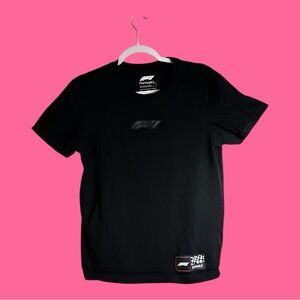 Formula 1 Official Licensed Product Graphic T Shirt Black Size Medium